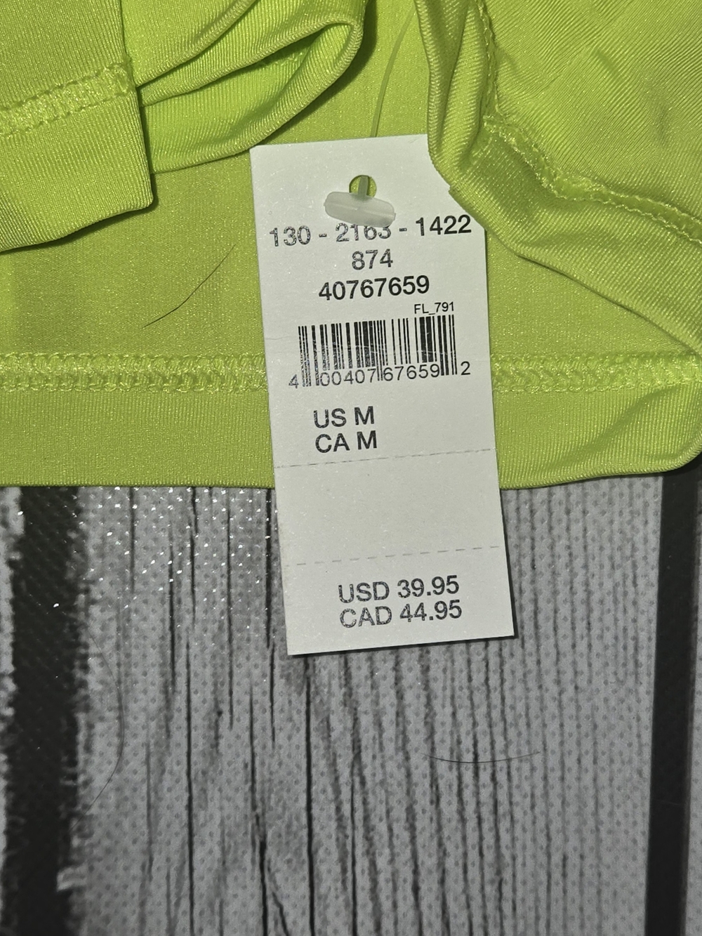NWT aerie Offline Neon Yellow Scoop Neck Tank Top Womens M - Picture 2 of 7
